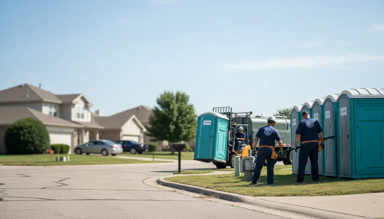 Porta Potty Rental in Lindsborg, KS near me